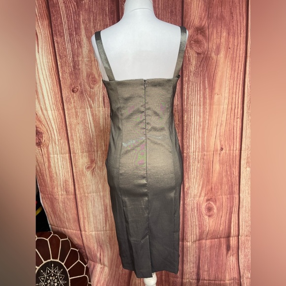 R&M Richards 2pc iridescent mother of the bride dress with shrug women’s size 6 - Picture 11 of 17